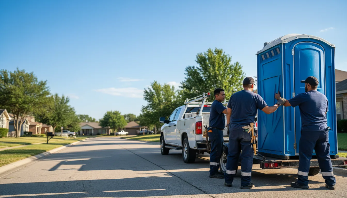 Portable Toilet Rental in Belle Plaine, KS near me